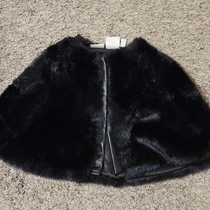 Kardashian Kids Faux Fur Capelet